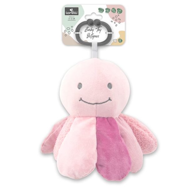 LORELLI Plišana igračka Hobotnica, roze - 10191650002