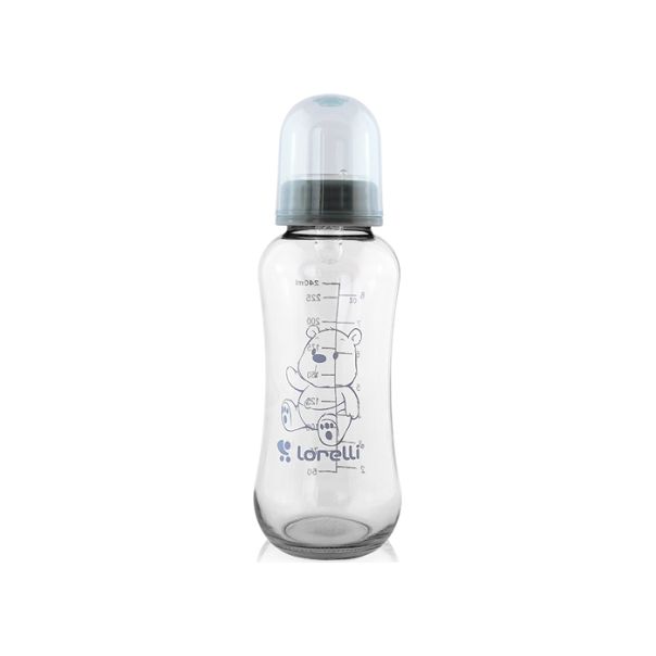 LORELLI STAKLENA FLASICA 240ml (0m+) - MOONLIGHT BLUE - EP2739893