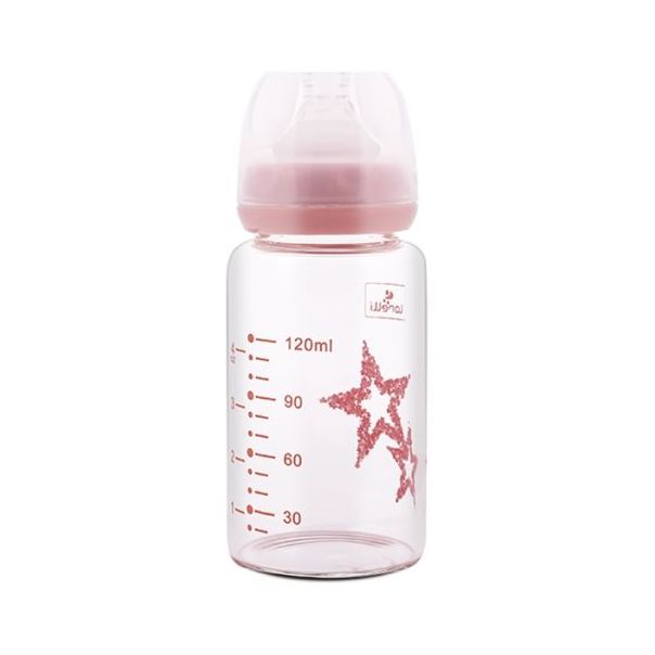 LORELLI Flašica staklena  sa anti-colic dodatkom 120 ml - 10200870003