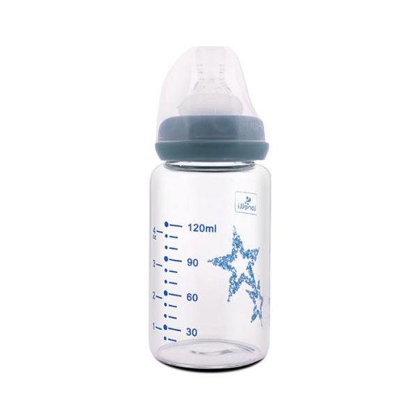 LORELLI Flašica staklena  sa anti-colic dodatkom 120 ml - 10200870004