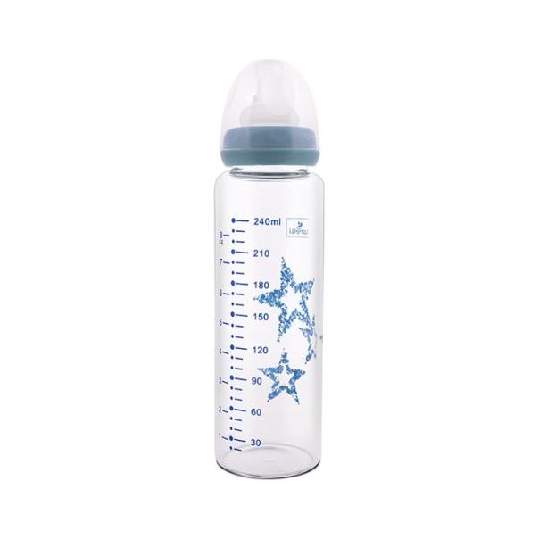 LORELLI Flašica staklena  sa anti-colic dodatkom 240 ml - 10200880004