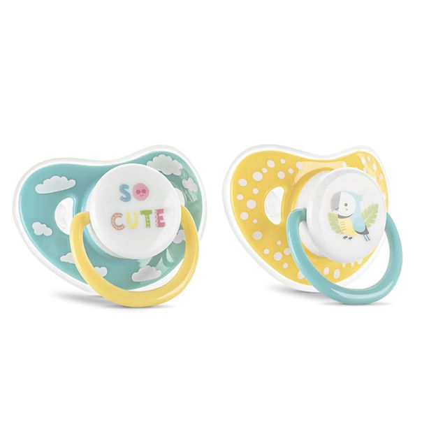 LORELLI Set silikonskih varalica za bebe  6+ m, žuta/plava - 10220760001