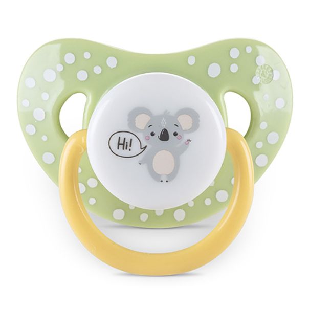 LORELLI Set silikonskih varalica za bebe  6+ m, žuta/zelena - 10220760003