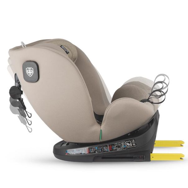 Coccolle Nova - Auto-Sedište iSize 40-150 cm - Bež - 10233