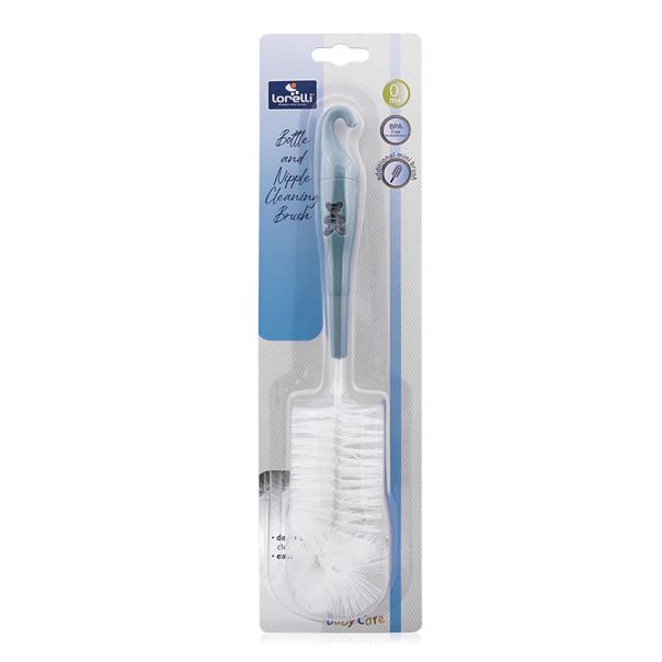 LORELLI Četka za pranje flašica i cucli Baby care, plava - 10240250004