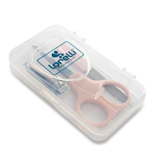 LORELLI Set za negu noktiju u kutijici - Pink - 10240310002