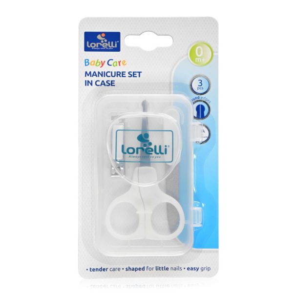 LORELLI Set za negu noktiju u kutijici - White - 10240310003