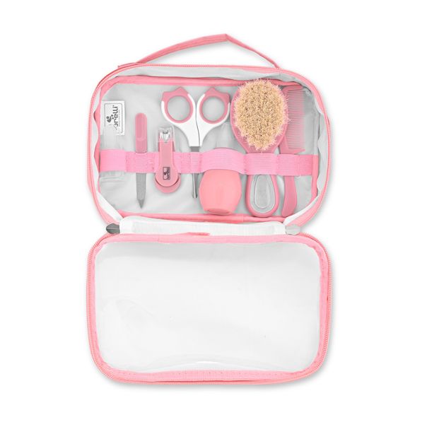 LORELLI Set za negu bebe u neseseru Deluxe, roze - 10240340001