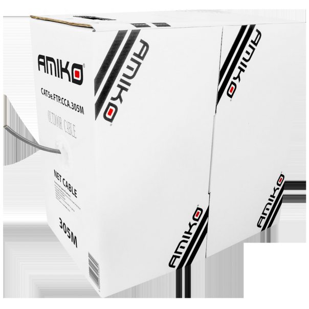 Amiko Mrežni FTP kabl, CAT5e, OutDoor, 305 met. - CAT5e FTP Outdoor 305m - EP2963423