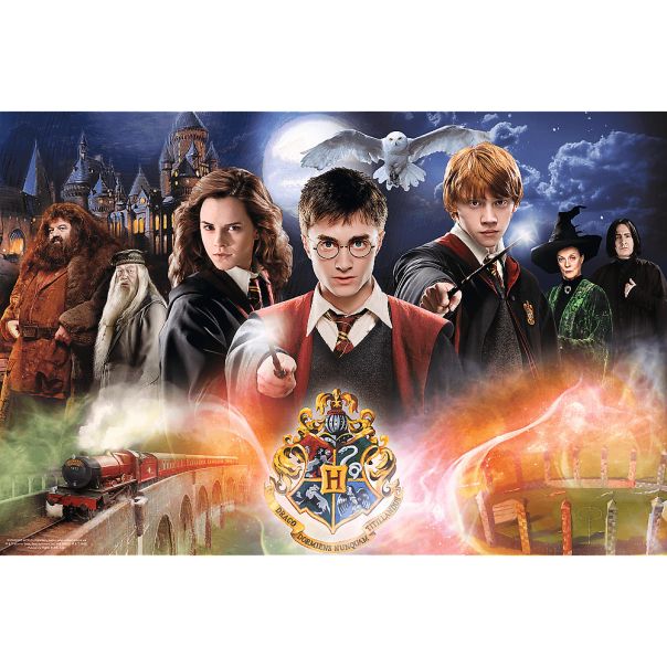 TREFL Puzzle za decu Mysterious Harry Potter 23001 - 300 delova - 102700-23001