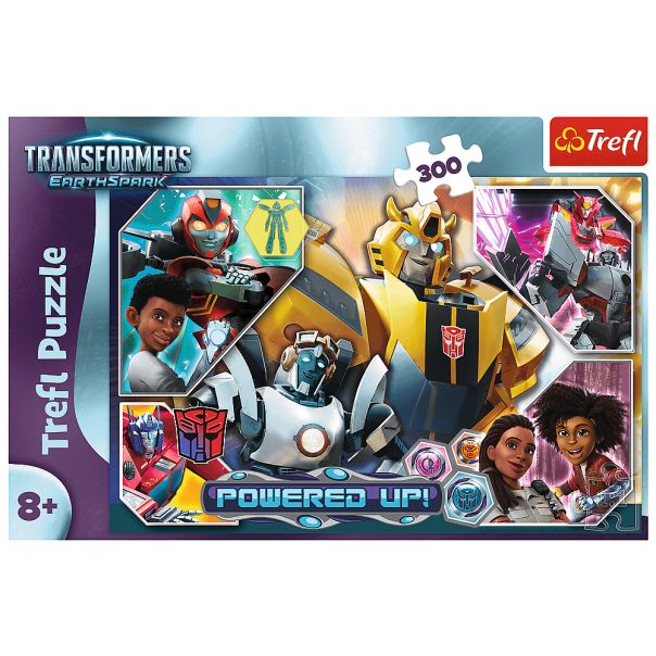TREFL Puzzle za decu In the world of Transformers 23024 - 300 delova - 102706-23024