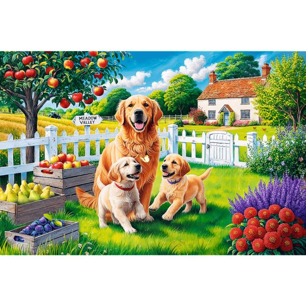 TREFL Puzzle za decu Country dogs 23101 - 300 delova - 102711-23101