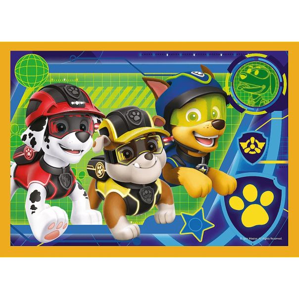 TREFL Puzzle 4u1 Holiday Paw Patrol 34395 - 54, 48, 35, 70 delova - T34395