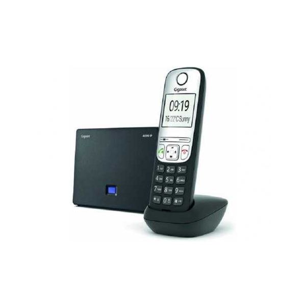 GIGASET Bežični telefon A690 IP, crna - 102846
