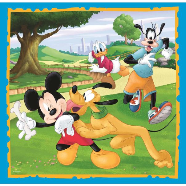 TREFL Puzzle 3u1 Mickey Mouse 34846 - 20, 50, 36 delova - 102858-34846