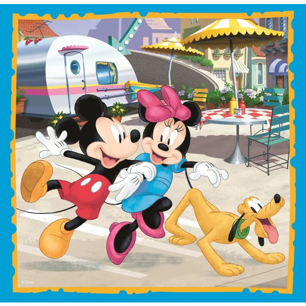 TREFL Puzzle 3u1 Mickey Mouse 34846 - 20, 50, 36 delova - 102858-34846