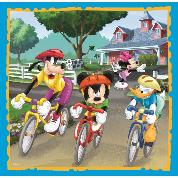 TREFL Puzzle 3u1 Mickey Mouse 34846 - 20, 50, 36 delova - 102858-34846
