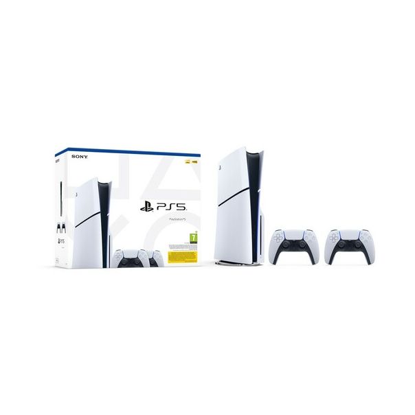SONY Konzola PlayStation 5 slim + DualSense White Dzojstik - EP3125667