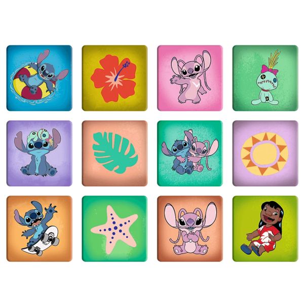 TREFL Puzzle i igra memorije za decu 2u1 Lilo & Stitch 93585 - 102949-93585