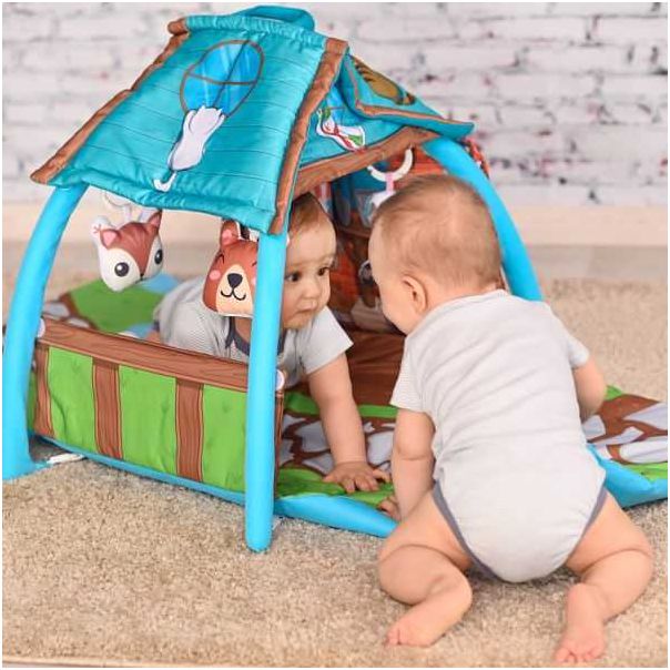 LORELLI Podloga za igru - Little House  (113x56x53cm) - 10300420000