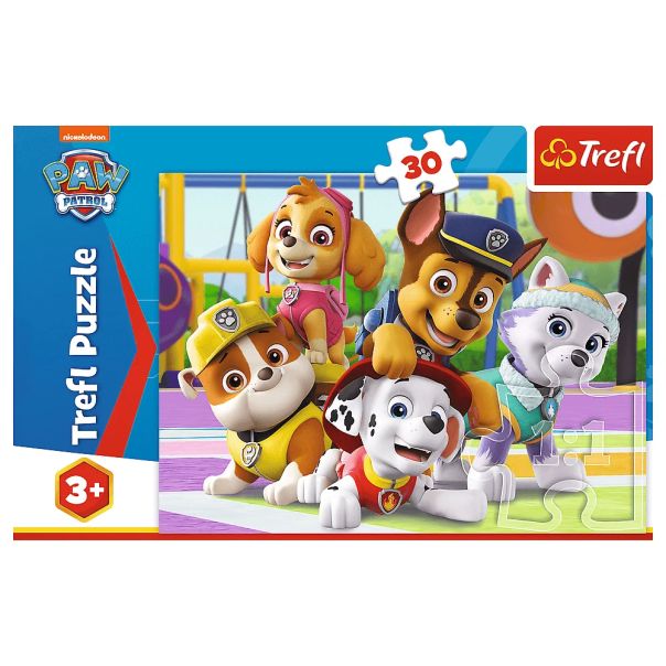 TREFL Puzzle Paw Patrol Always on time 18286 - 30 delova - T18286