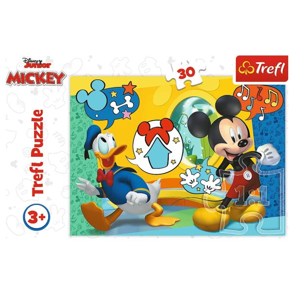 TREFL Puzzle Mickey Mouse and Happy House 18289 - 30 delova - 103013-18289