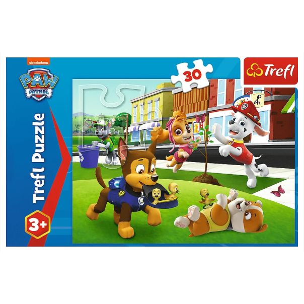 TREFL Puzzle Puppies in Action 18306 - 30 delova - 103025-18306