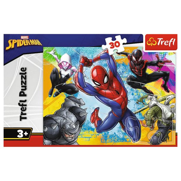 TREFL Puzzle Spider-Man colors 18307 - 30 delova - 103026-18307