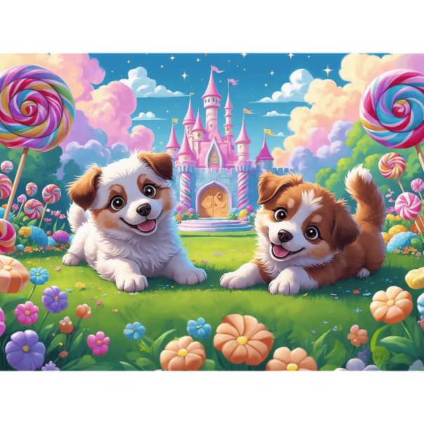 TREFL Puzzle A world full of smiles - The Treflik family 18319 - 30 delova - 103031-18319