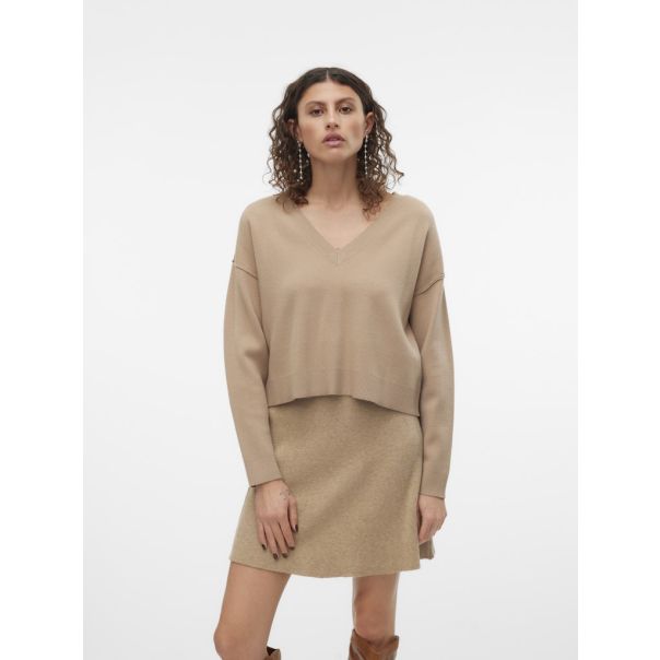 VERO MODA Ženski džemper gold - EP3176862