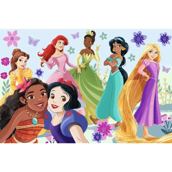 TREFL Puzzle Disney princeze u akciji - 60 delova - 103134-17409