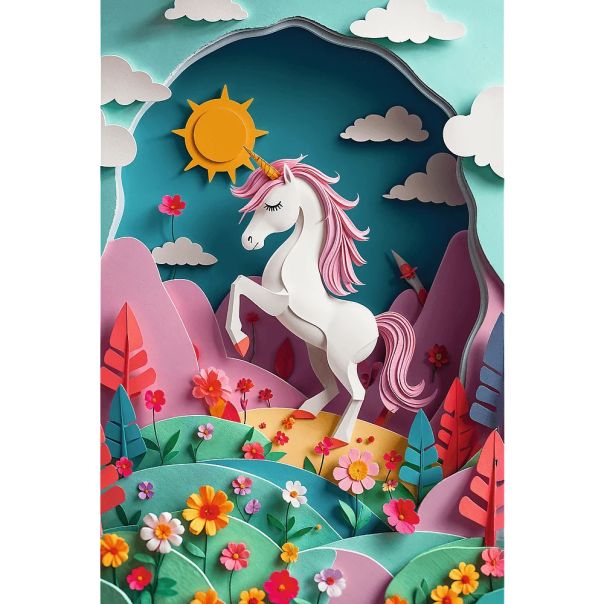TREFL 3D puzzle 40th anniversary of Trefl - Unicorn 40047 - 160 delova - 103139-40047
