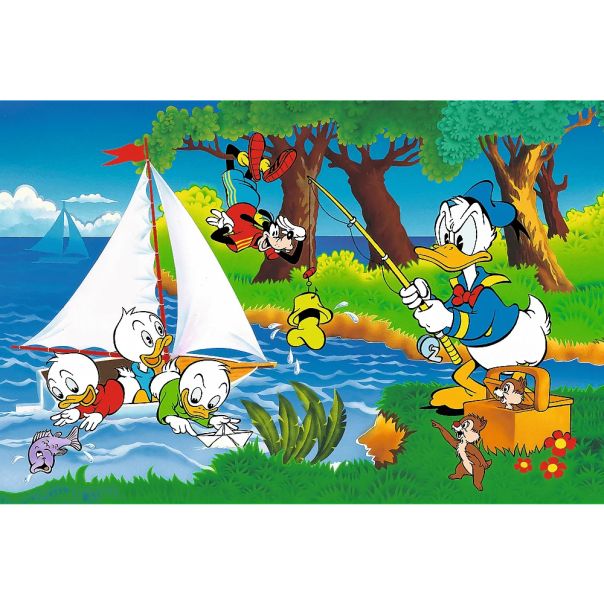 TREFL Puzzle 40th Anniversary of Trefl - Adventure by the lake 40053 - 160 delova - 103140-40053