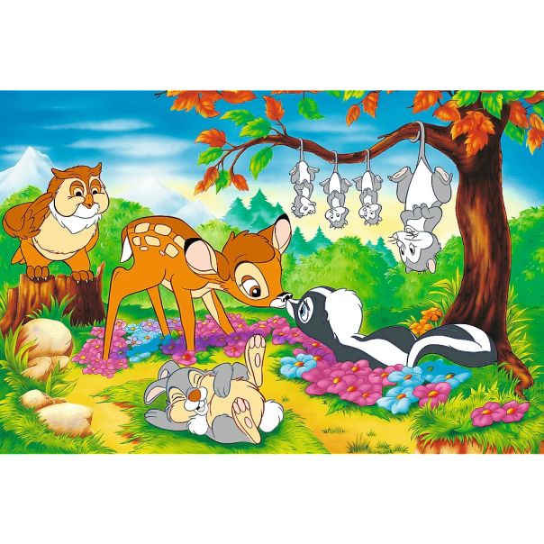 TREFL Puzzle 40th Anniversary of Trefl - Bambi and the Forest Friends 40054 - 160 delova - 103141-40054