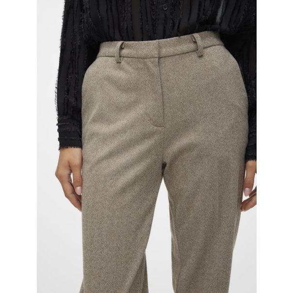 VERO MODA Ženske pantalone kawi - EP3137486