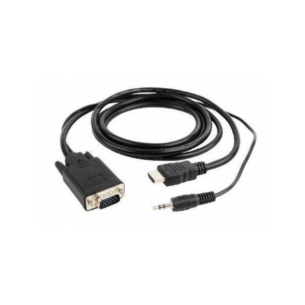 GEMBIRD Adapter kabl, HDMI na VGA 1,8m, crna - 103225