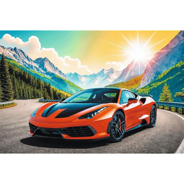 TREFL Puzzle Trka sa vremenom - 100 delova - 103350-16490