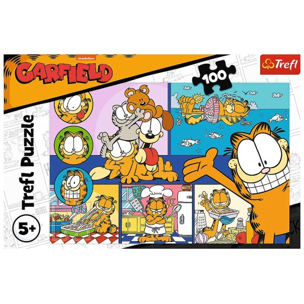 TREFL Puzzle Garfild - 100 delova - 103353-16521