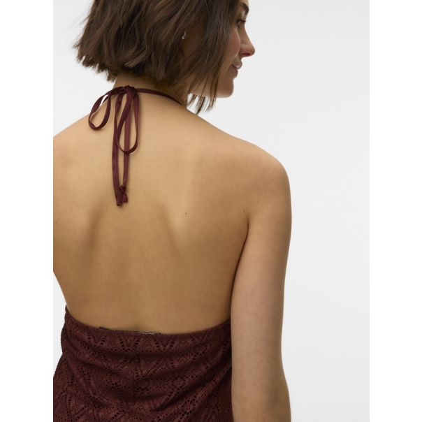 VERO MODA Ženska braon haljina maya - EP3076269