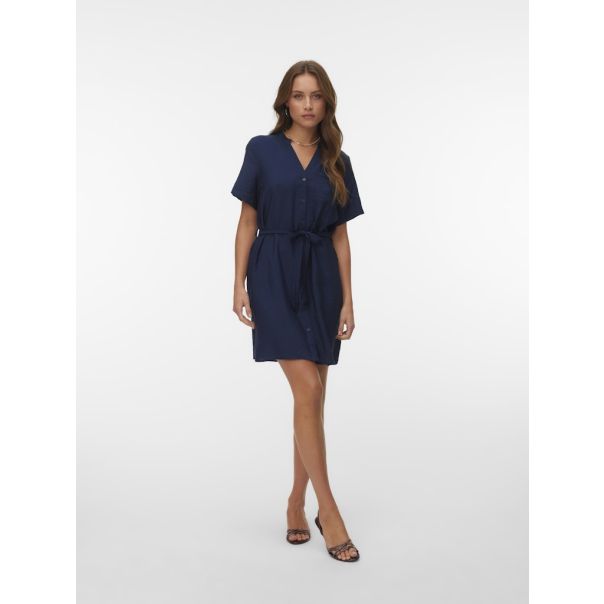 VERO MODA Ženska plava haljina josie - EP3076383
