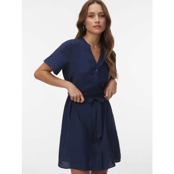 VERO MODA Ženska plava haljina josie - EP3076383