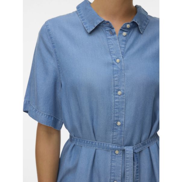 VERO MODA Ženska plava haljina bree - EP3076362