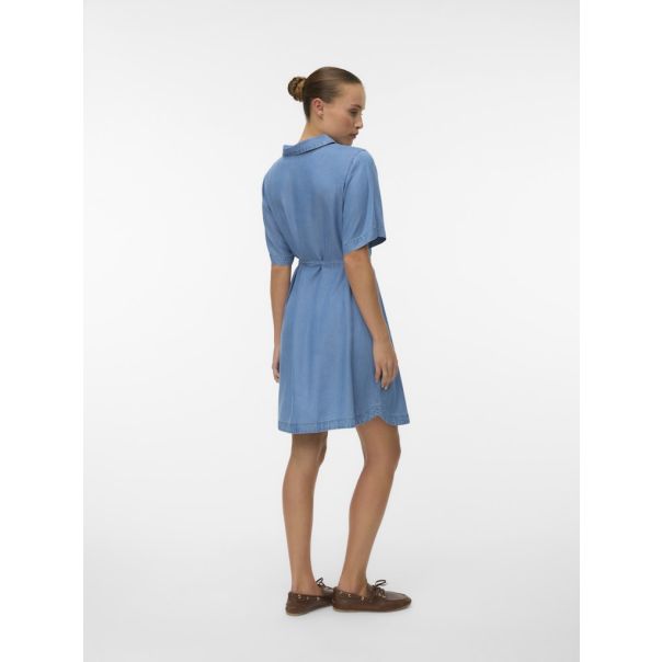 VERO MODA Ženska plava haljina bree - EP3076362