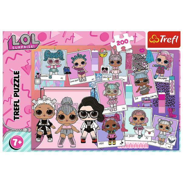 TREFL Puzzle za decu Sweet dolls 13288 - 200 delova - 103513-13288