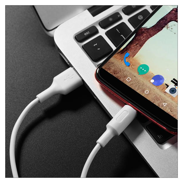 HOCO Kabl X25 Soarer USB tip C, bela - 10362-1