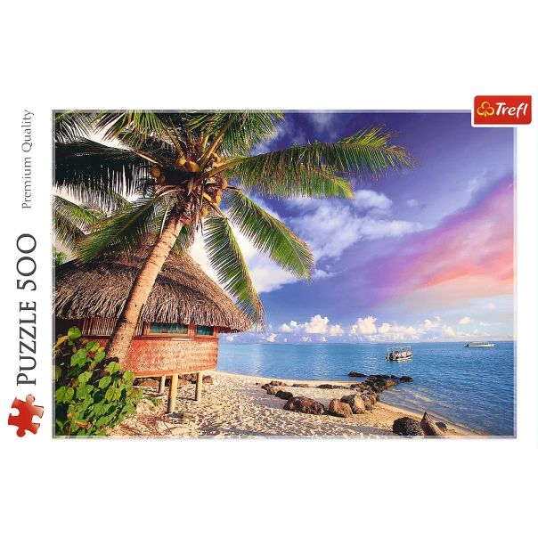 TREFL Puzzle Bora Bora Island 37485 - 500 delova - 103677-37485