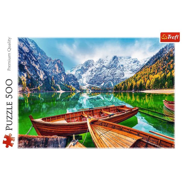 TREFL Puzzle Lake Braies, Italy 37486 - 500 delova - 103678-37486