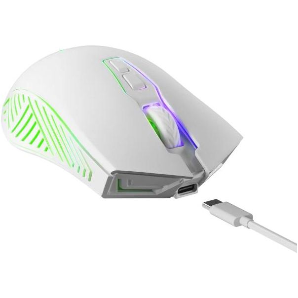 Bežični Gaming Miš Defender Pandora GM-502 beli - 52502
