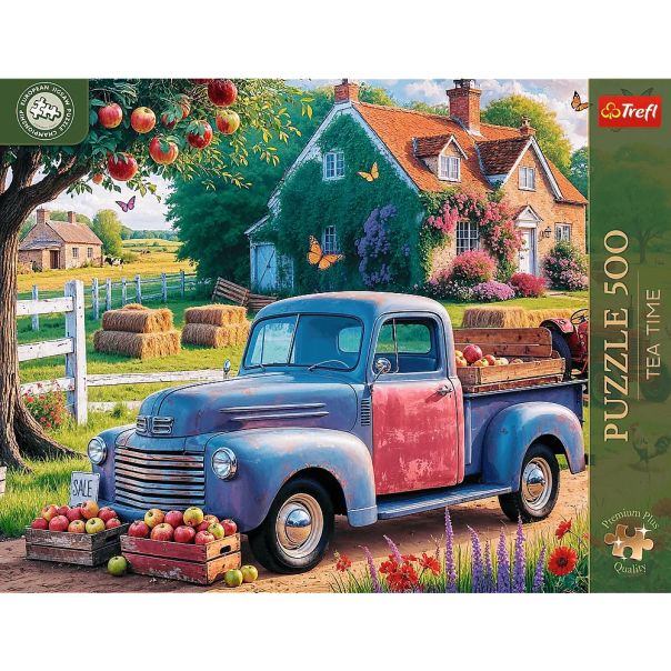 TREFL Puzzle Tea Time: Farmer's Car 37612 - 500 delova - 103681-37612