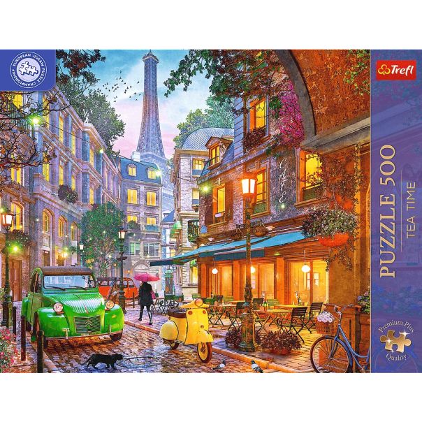 TREFL PuzzleTea Time: Cafe in Paris  37614 - 500 delova - 103683-37614